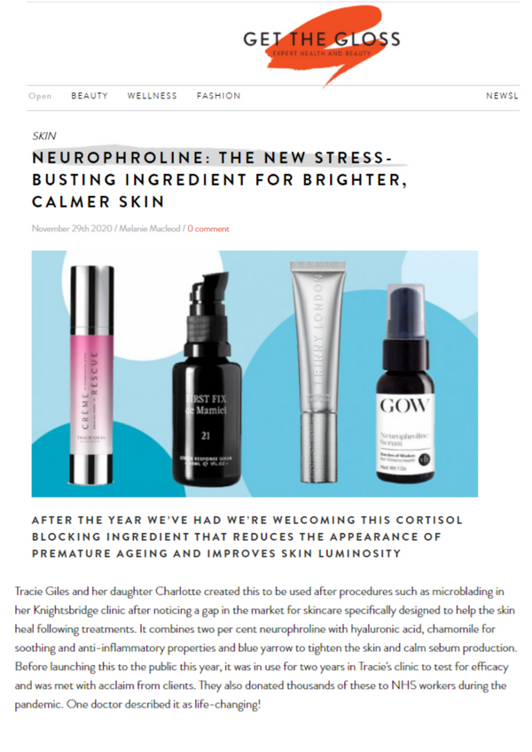 Get The Gloss Neurophroline Skincare